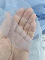 najmekši i najprozračniji til u boji denim za svadbeni veo ili laganu haljinu