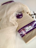 najmekši i najprozračniji bež til za svadbeni veo ili laganu haljinu