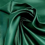 najjeftiniji mat čvrst saten u boji smaragdno zelena za haljine i dekoraciju