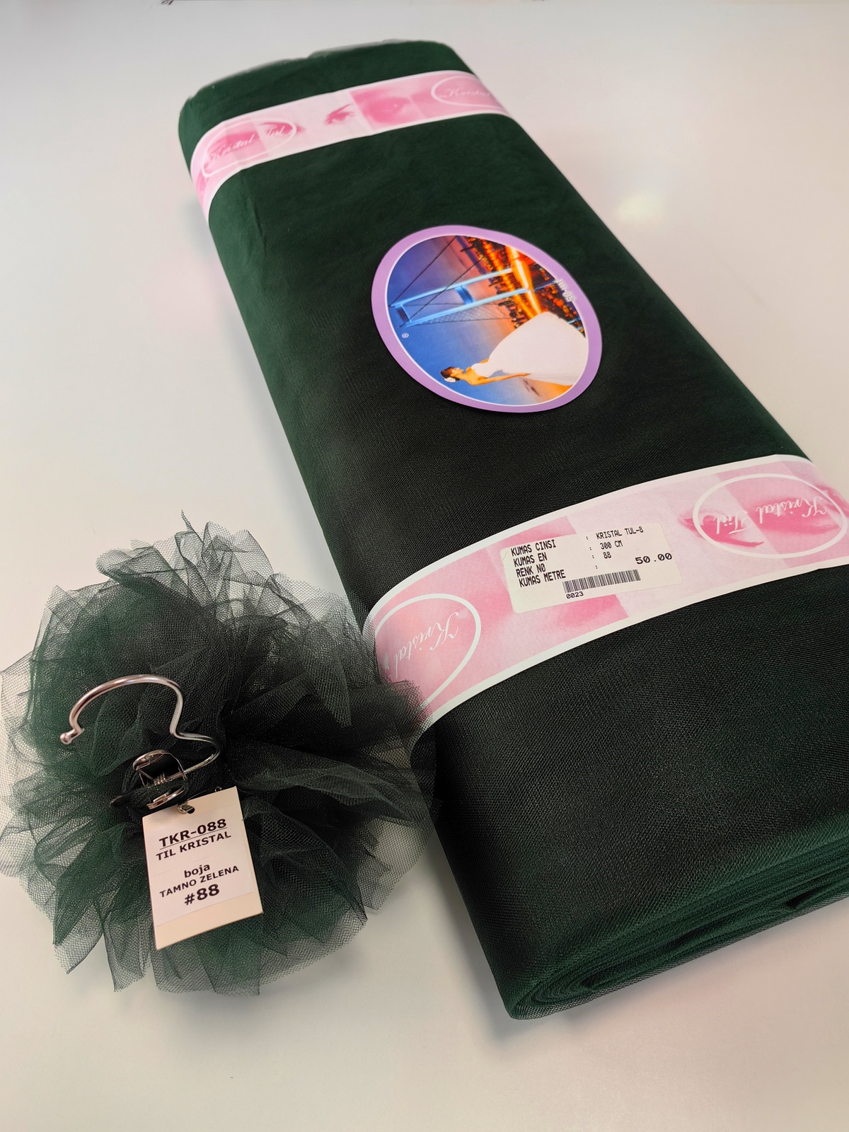 TIL KRISTAL boja TAMNO ZELENA #88 TIL KRISTAL boja TAMNO ZELENA #88