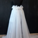 beli til najvišeg kvaliteta sa sitnom mrežicom za haljine i suknje