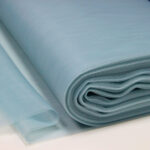 til najvišeg kvaliteta u boji maglovito plava sa sitnom mrežicom za haljine i suknje