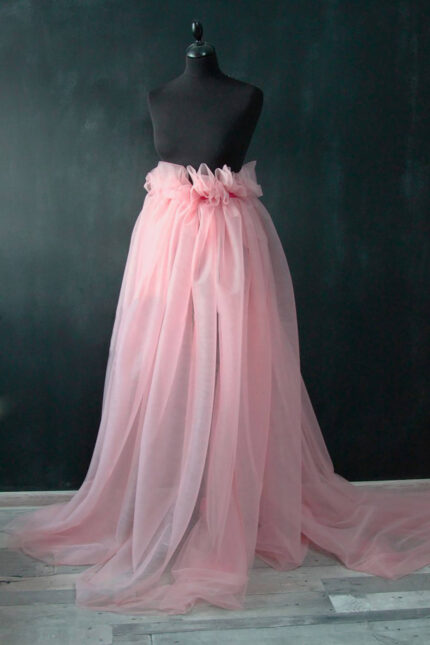 til najvišeg kvaliteta u boji prljavo roze sa sitnom mrežicom za haljine i suknje