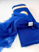 meki til u boji kraljevsko plava za odeću i dekoraciju