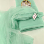 meki til u boji menta zelena zelena za odeću i dekoraciju