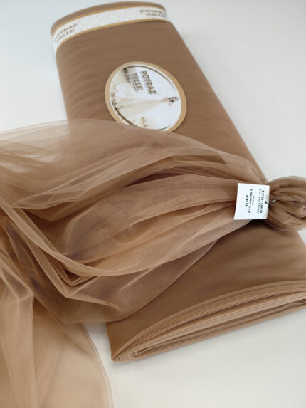 meki til u boji tamno bež za odeću i dekoraciju