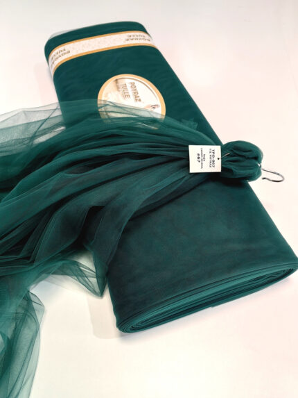 meki til u boji tamno zelena za odeću i dekoraciju